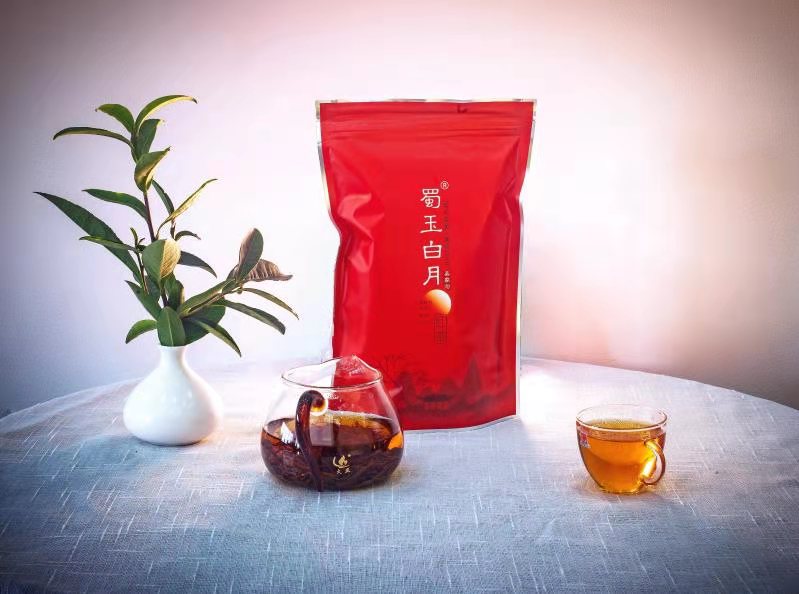 蜀玉白月白茶白葉一號8