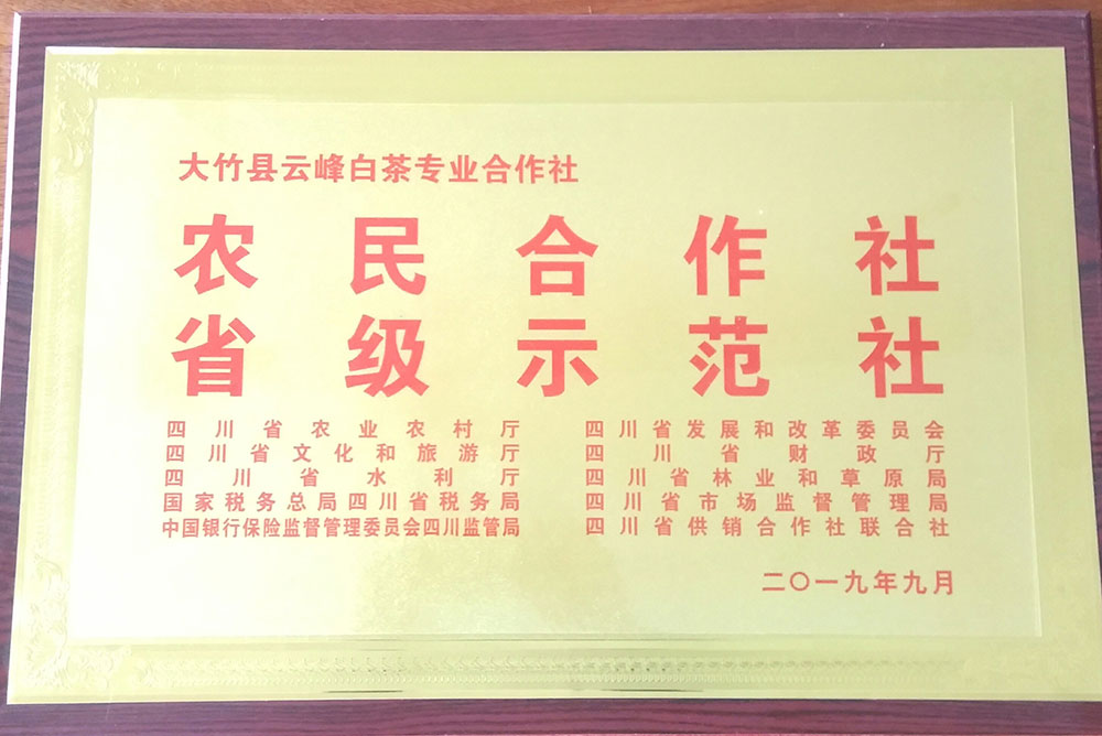 農民合作社省級示范社
